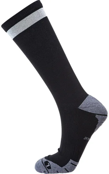 Endurance Torent Reflective Mid Length - Løbestrømper - Black - Str. 39/42